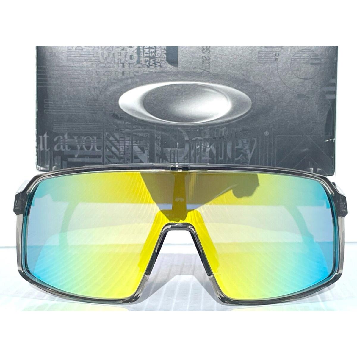 Oakley Sutro Grey Smoke Polarized Galaxy Gold Mirror Lens Sunglass 9406