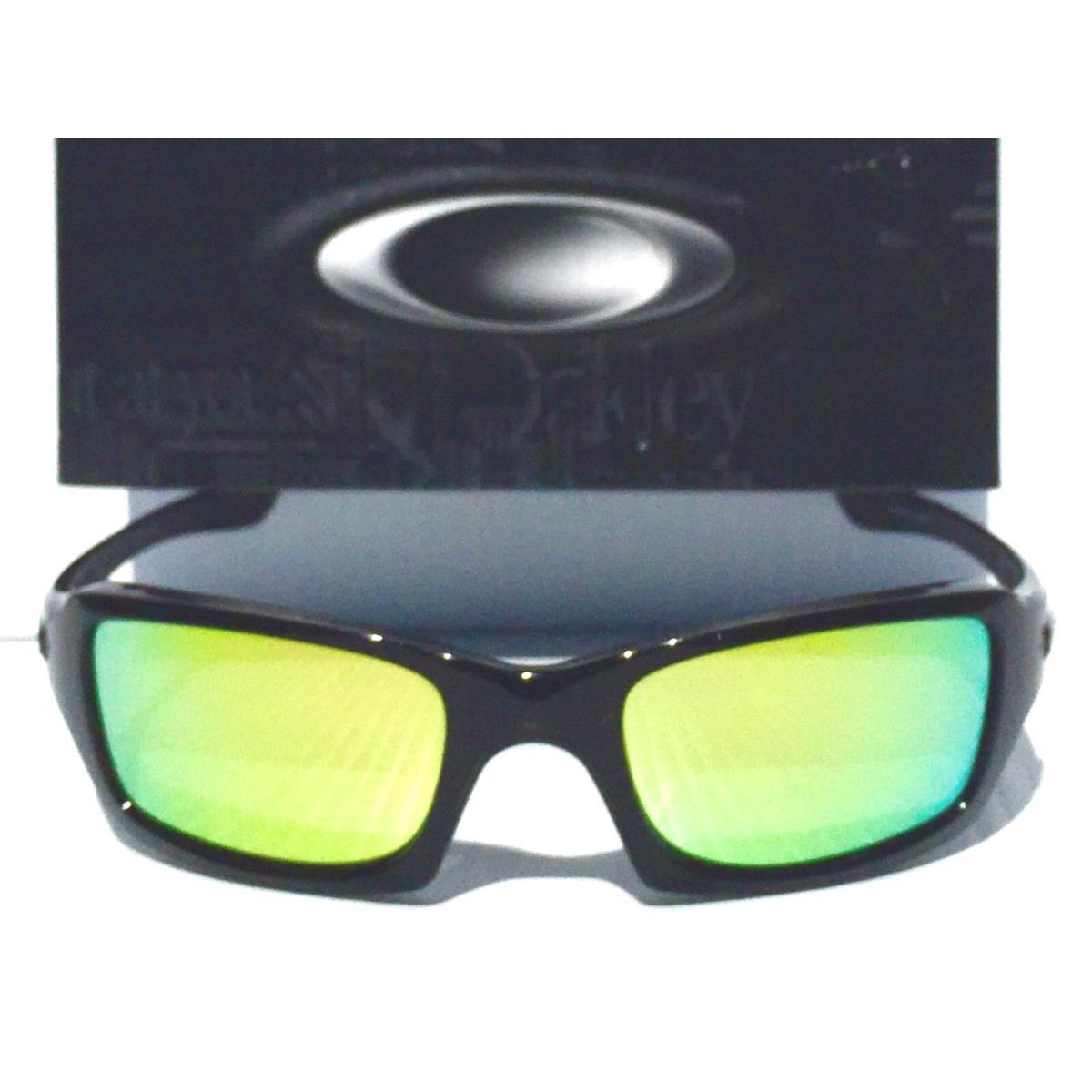 Oakley Fives Squared Black w Polarized Fire Grey Lens Sunglass oo9238