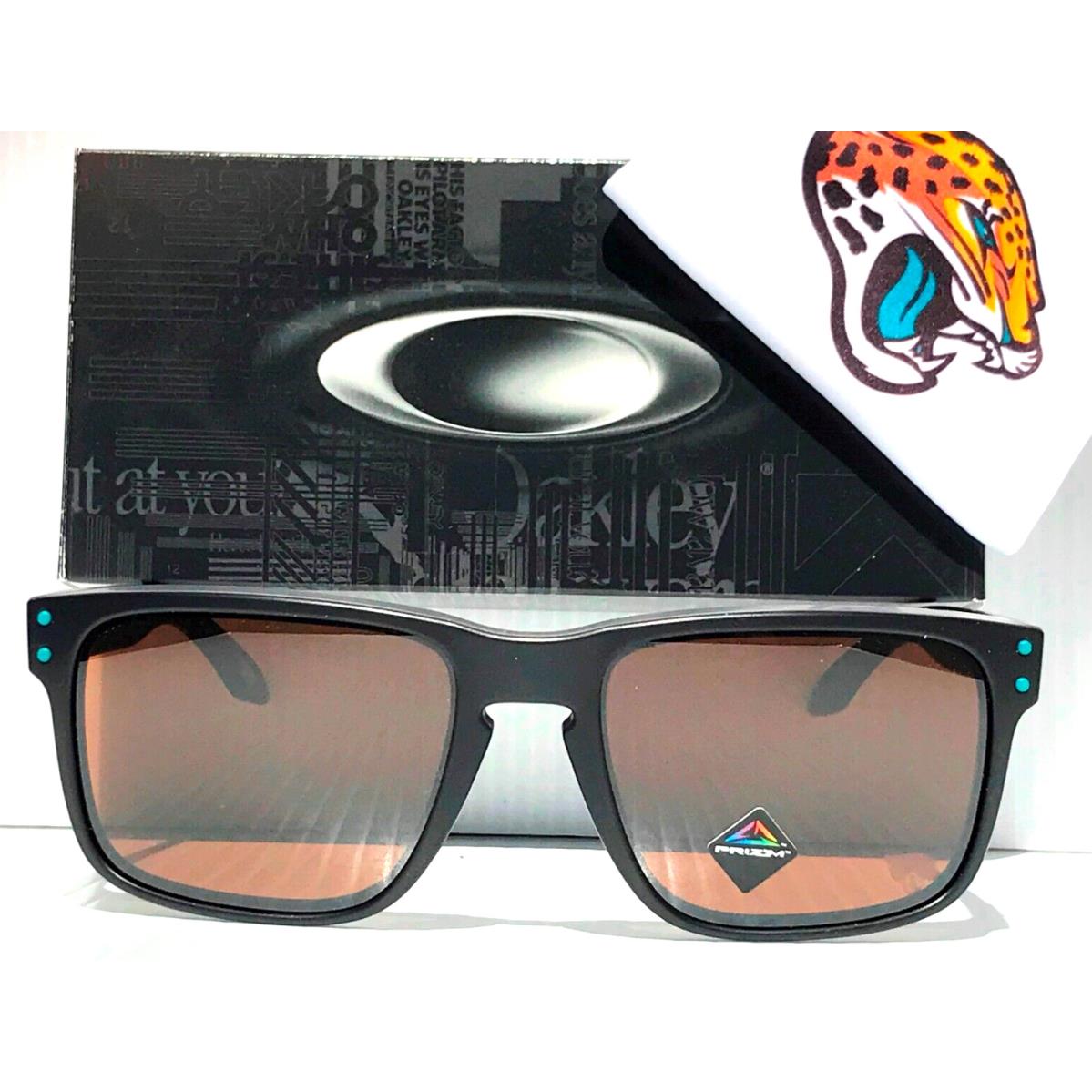 Nfl Oakley Holbrook Jacksonville Jaguars Black Prizm Tungsten Sunglass 9102-R6