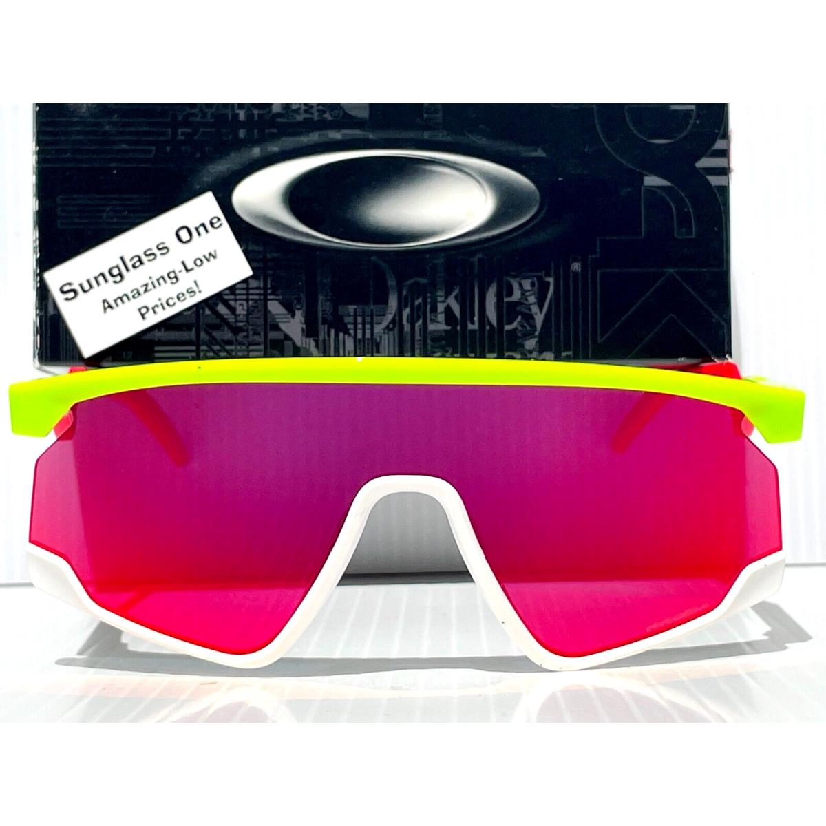 Oakley Bxtr Retina Burn Neon Red Prizm Road Ruby Lens Sunglass 9280-06