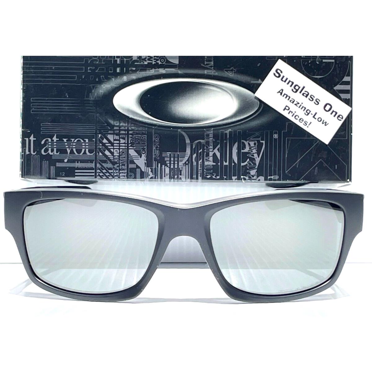 Oakley Jupiter Squared Blackout w Polarized Black Iridium Sunglass 9135-09