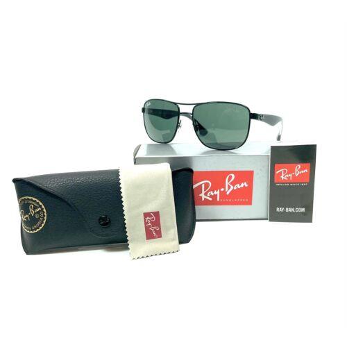 Ray-ban RB 3533 002/71 57mm Black/ Green Sunglasses