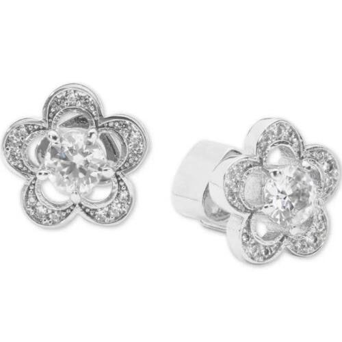 Kate Spade New York J1750 Women`s Silver Crystal Flower Stud Earrings