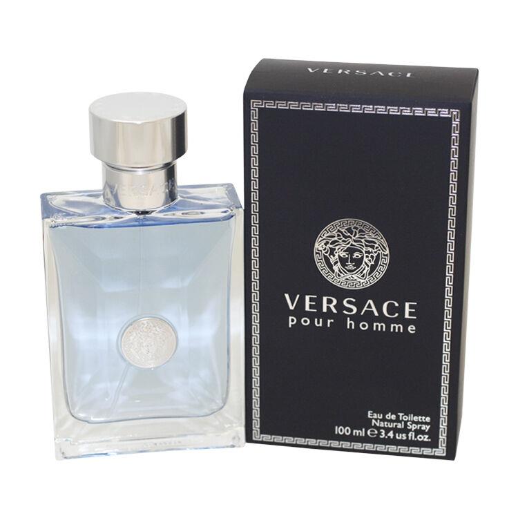 Versace Pour Homme Eau De Toilette Spray 3.4 Oz / 100 Ml For Men