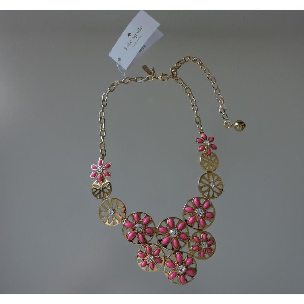 Kate Spade New York Eyelet Garden Statement Necklace