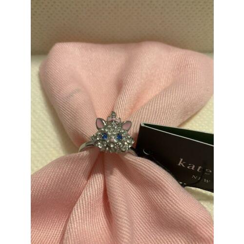 Kate Spade New York Disney X Aristocat Ring Size 7 w/ KS Dust Bag