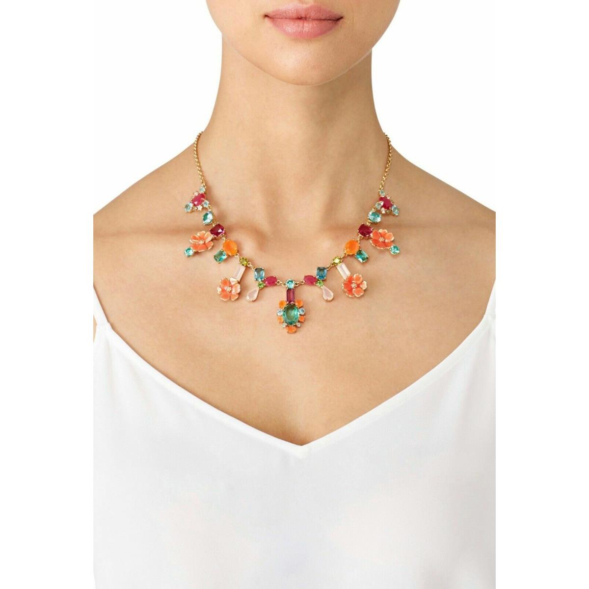 Kate Spade New York Fun Garden Party Collar Necklace Multicolor