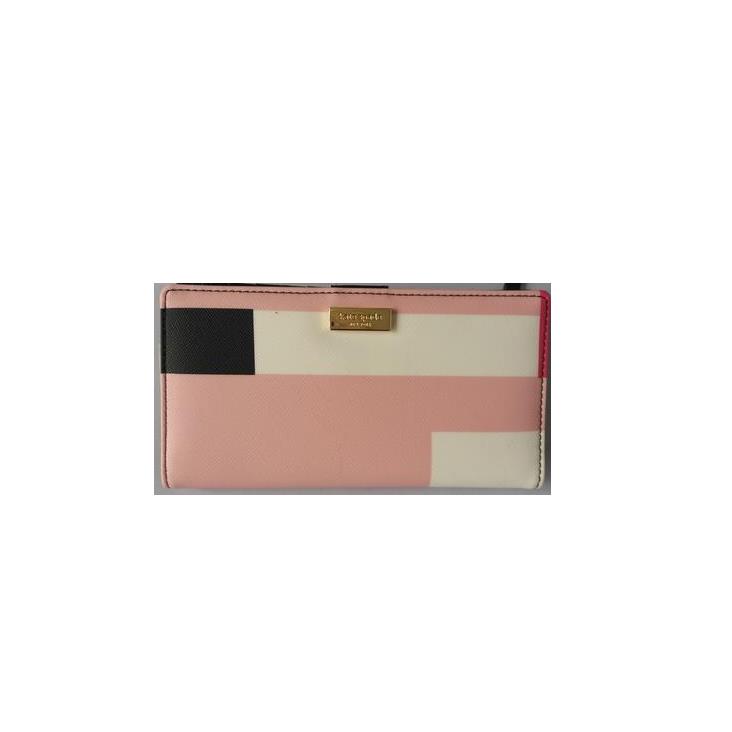 Kate Spade Shore Street Stacy Continental Wallet Colorblock Party WLRU2644