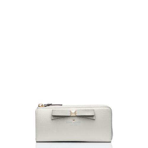 Kate Spade Beacon Court Nisha Light Smoke Continental Wallet