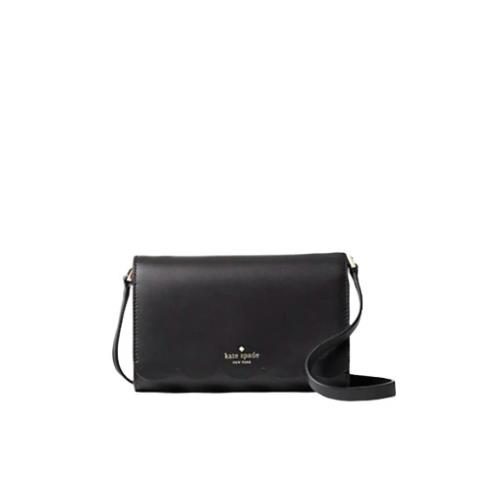 Kate Spade New York Magnolia Street Addison Crossbody Wallet Black