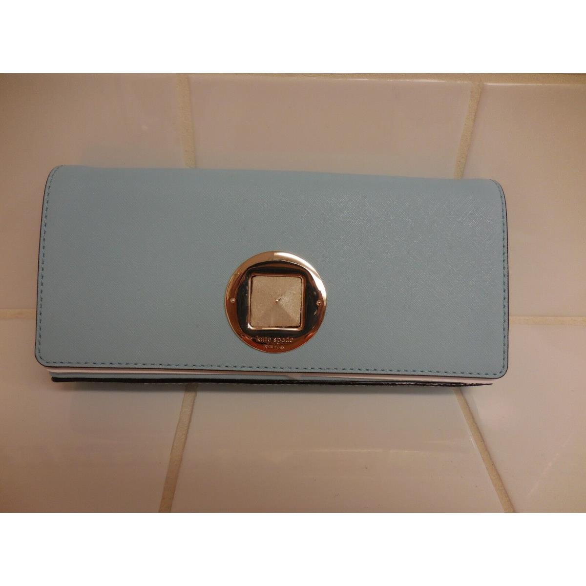 Kate Spade Keira Newbury Lane In Blehydrnga 417 Color Light Blue Clutch