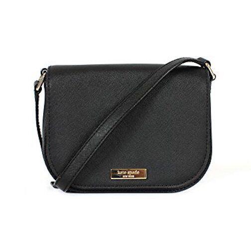 Kate Spade Carsen Newbury Lane Crossbody Leather Handbag WKRU3817 Black