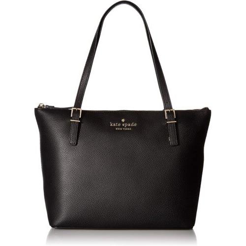 Kate Spade New York Watson Lane Small Maya Leather Tote Handbag Black