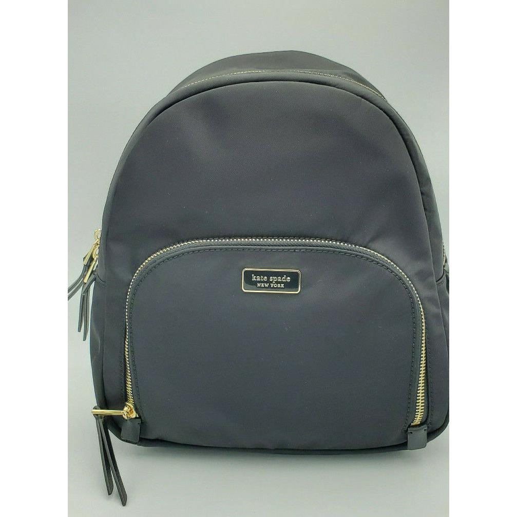 New Kate Spade Medium Dawn Backpack Bookbag Black