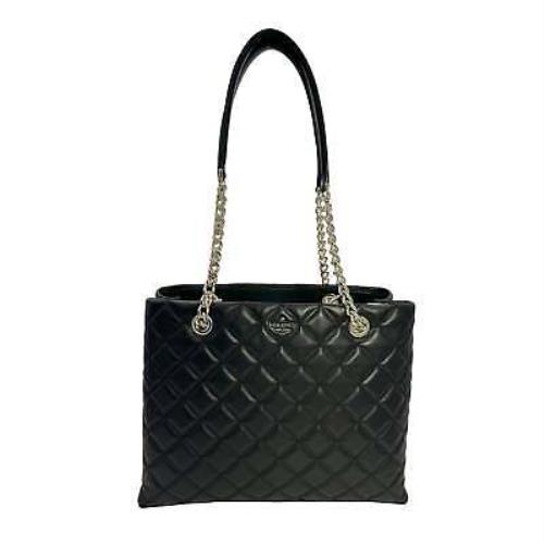 Kate Spade Natalia Large Leather Tote Bag - Black