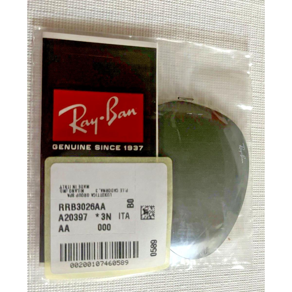 Ray-ban Aviator Mirror Replacement Lens RRB3026AA A20397 3N 003/40 52mm