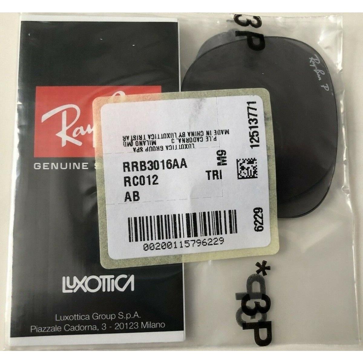 Seal Ray-ban Clubmaster Replacement Polarized Lenses RRB3016AA 901SP2 51mm