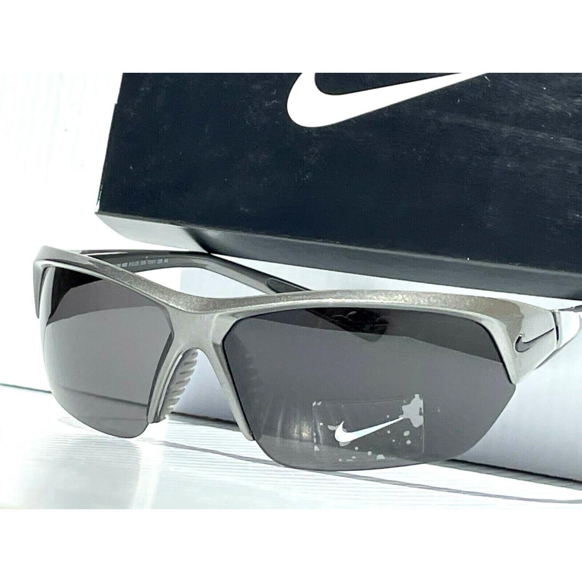 Nike Skylon Ace Steel Lead Metallic w Gray Lens Sunglass EV1125 009