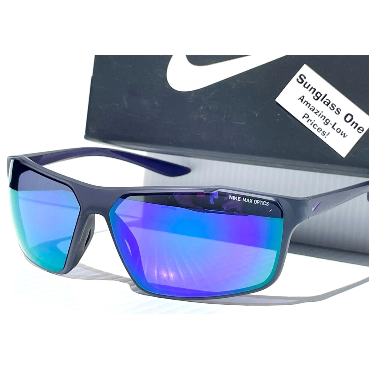 Nike Windstorm Gridiron Psychic Purple Violet Mirror Lens Sunglass CW4672 015