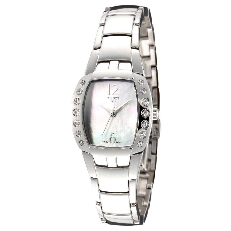 Tissot Womens Diamonds Silver Mop Swiss Watch Femini T053.310.61.112.00