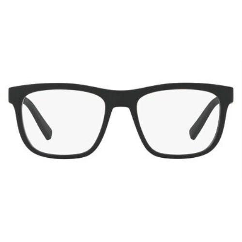 Armani Exchange AX3050F Eyeglasses Men Black Square 55mm