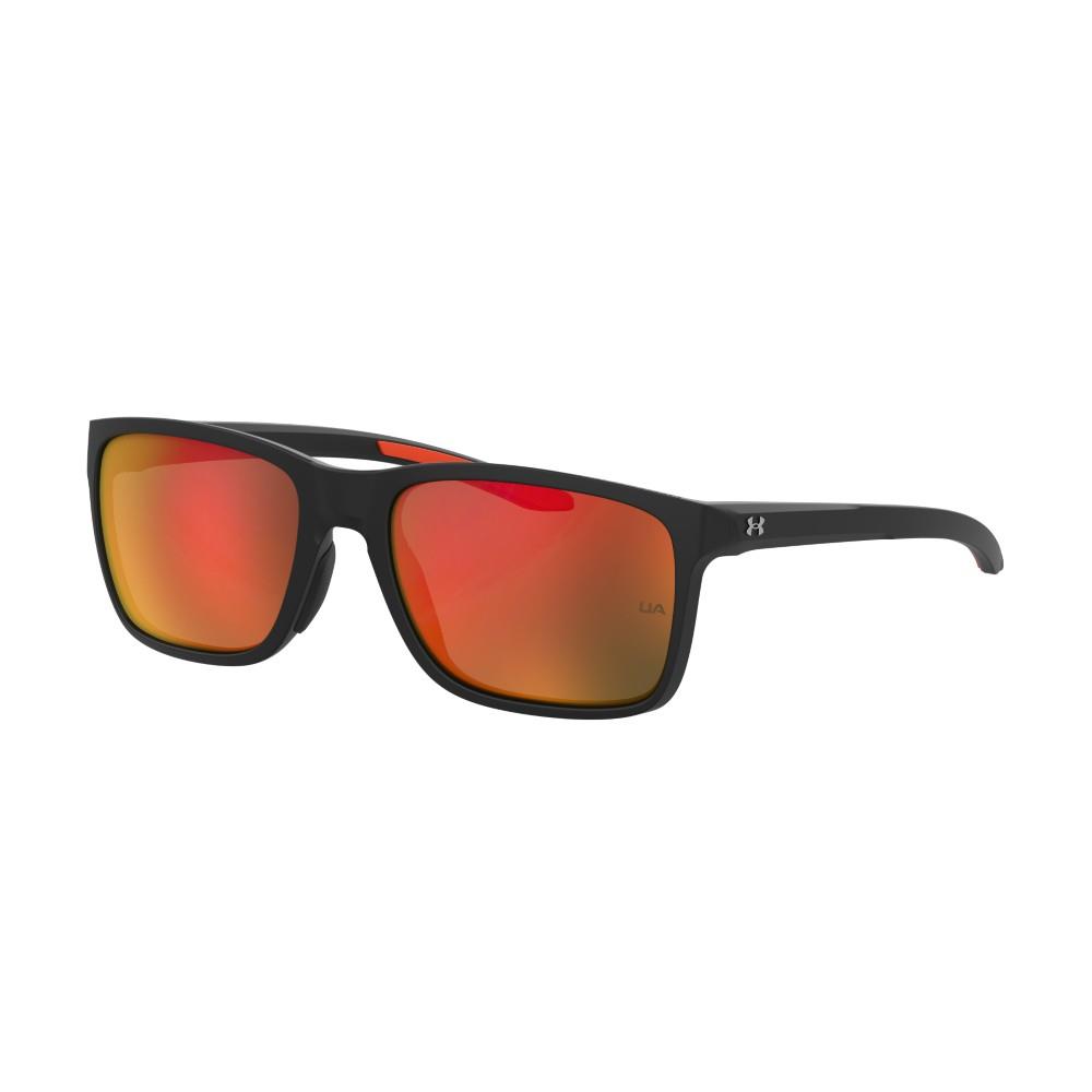 Under Armour 0005/S UA Hustle Rectangular Sunglasses Infrared Mirror