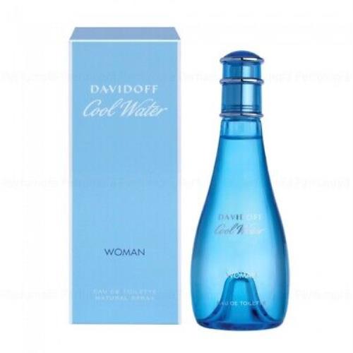 Cool Water Davidoff 6.7 oz / 200 ml Eau de Toilette Edt Women Perfume Spray