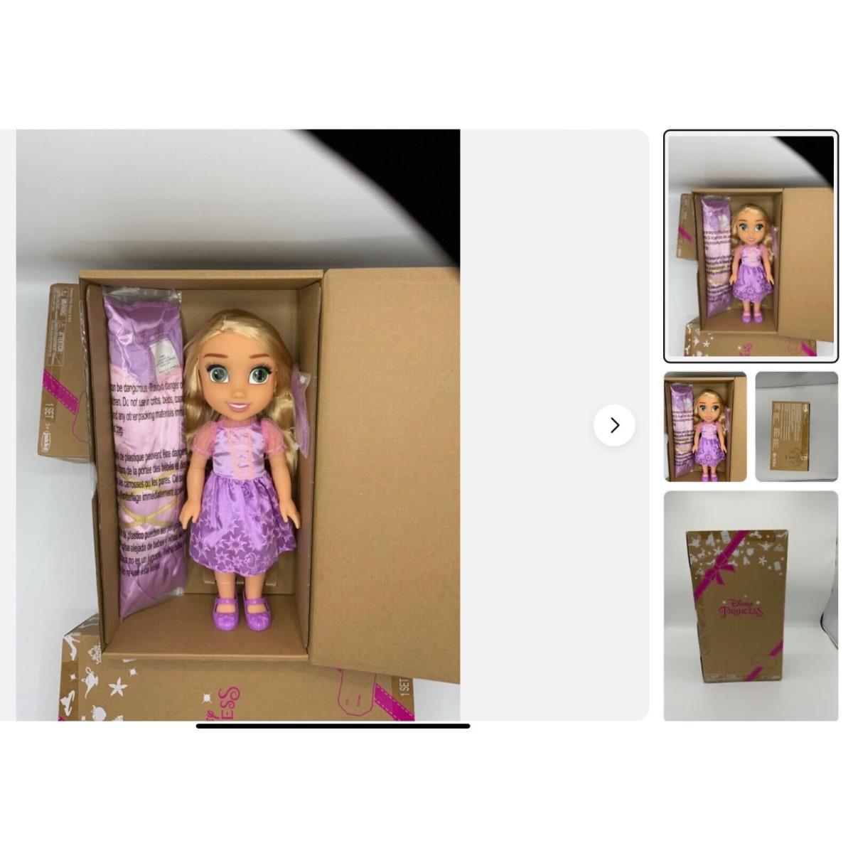 Disney Princess 14in Doll with Matching Child Dress Gift Set Fits 4-6X You Pick