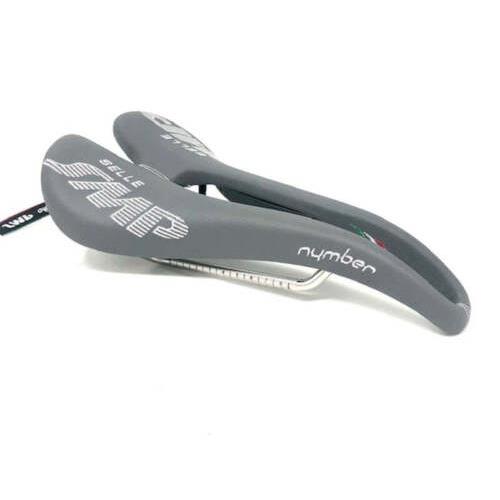 Selle Smp Nymber Saddle with Steel Rails Grey