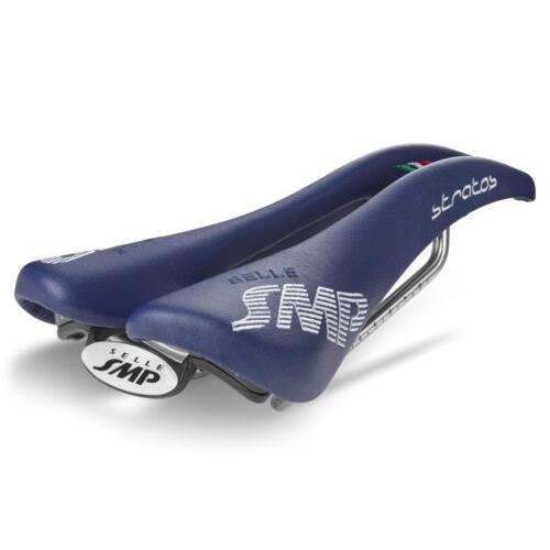 Selle Smp Stratos Saddle with Steel Rails Blue
