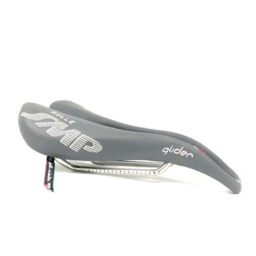 Selle Smp Glider Saddle with Steel Rails Grey