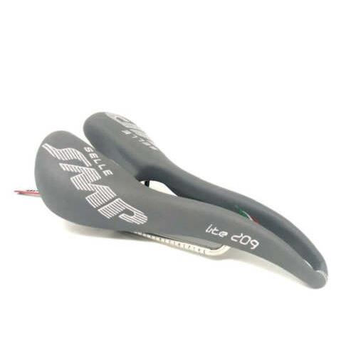 Selle Smp Lite 209 Saddle with Steel Rails Grey