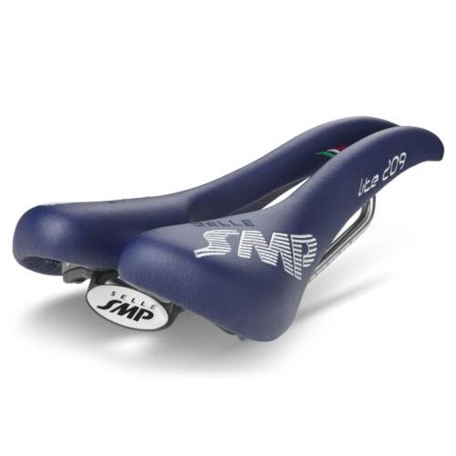 Selle Smp Lite 209 Saddle with Steel Rails Blue