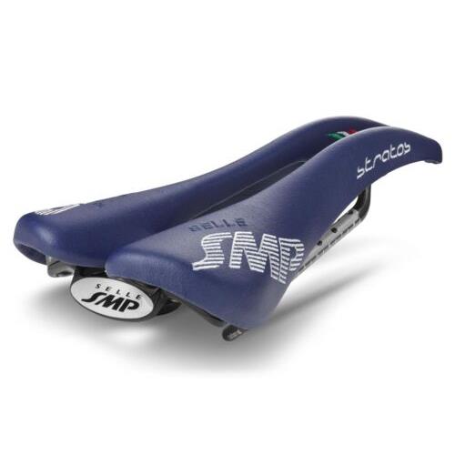 Selle Smp Stratos Saddle with Carbon Rails Blue