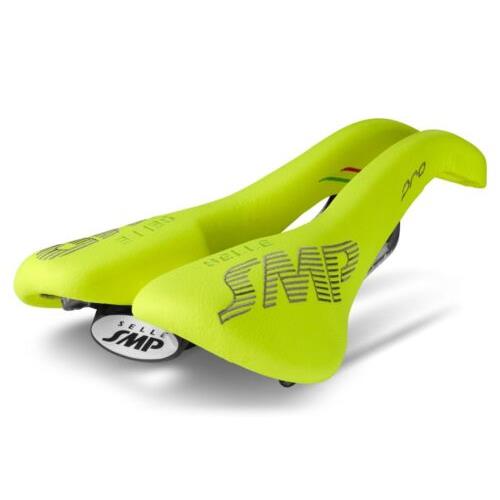Selle Smp Pro Saddle with Carbon Rails Fluro Yellow