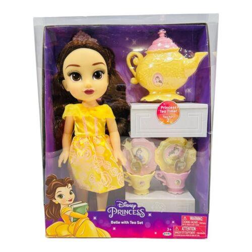 Disney Princess 14 Belle Doll with Tea Set Cart Playset