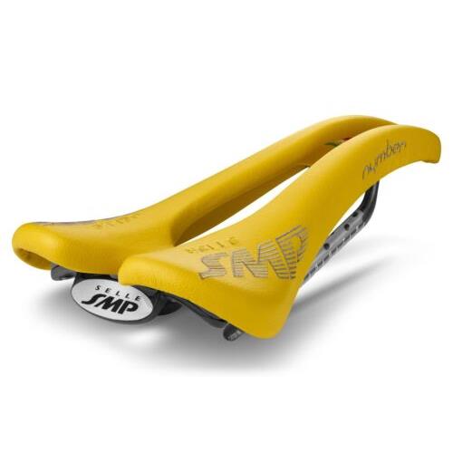 Selle Smp Nymber Saddle with Carbon Rails Yellow