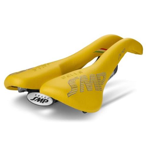 Selle Smp Pro Saddle with Carbon Rails Yellow