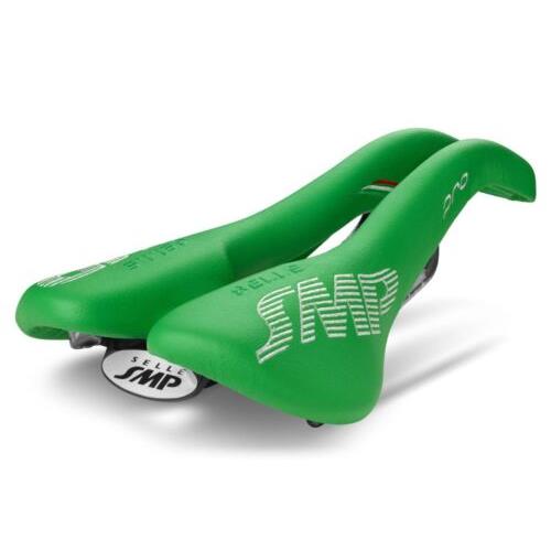 Selle Smp Pro Saddle with Carbon Rails Green