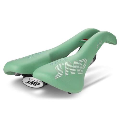 Selle Smp Pro Saddle with Carbon Rails Celeste