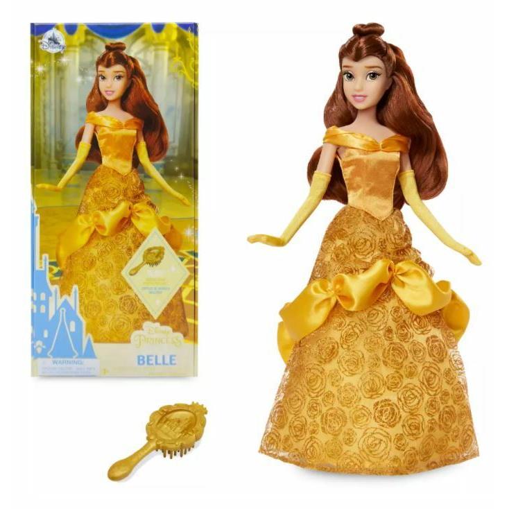 Disney Store Belle Classic Doll Beauty and The Beast 11 1/2``