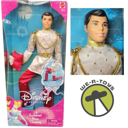 Disney Princess Enchanted Prince Charming Doll 2001 Mattel 52990
