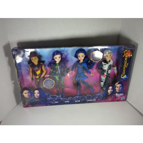 Disney Descendants 3 Isle of The Lost Collector Set Jay Mal Evie Carlos