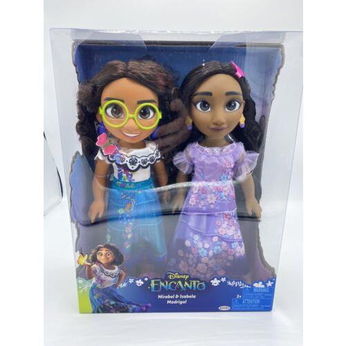 Disney Encanto Doll 2 Pack Mirabel and Isabela Madrigal Dolls Toys 14 Sisters