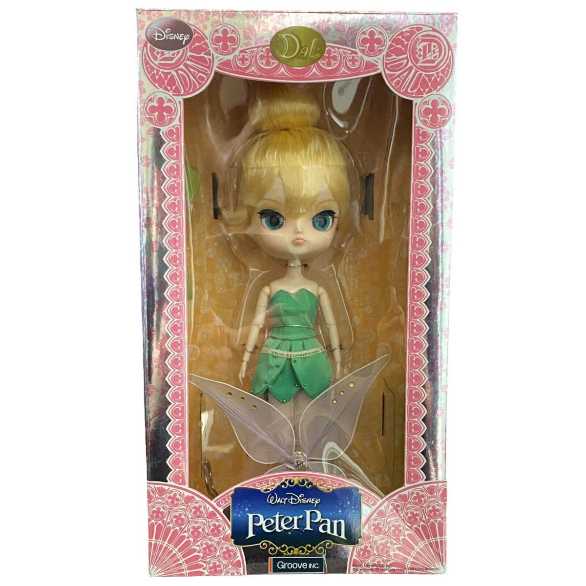 Disney Groove Peter Pan Tinker Bell Dal 12 Doll Box Set I Rare