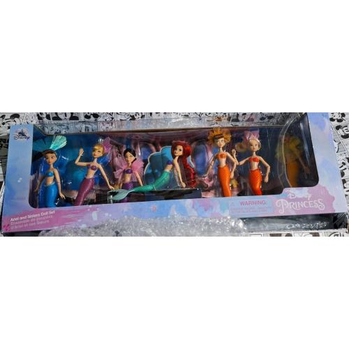 Disney - Ariel and Sisters Doll Set of 7 Celebrating 30th Anniversary