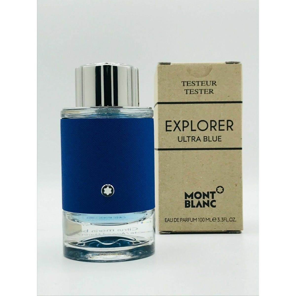 Montblanc Explorer Ultra Blue By Mont Blanc Men Cologne / Parfum Spray 3.3 OZ Tester