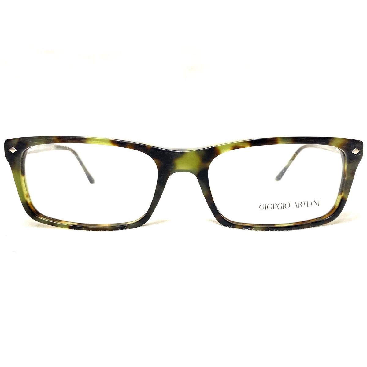 Giorgio Armani AR7036 5174 Mens Green Havana Modern Eyeglasses Frames 53/17