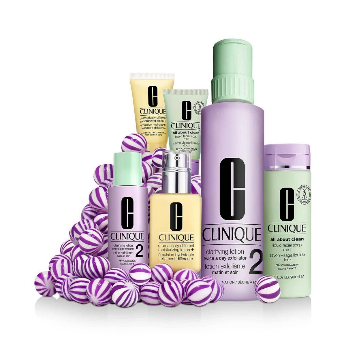 Clinique 2 Great Skin Everywhere For Dry Combination Skin 6 Piece Set