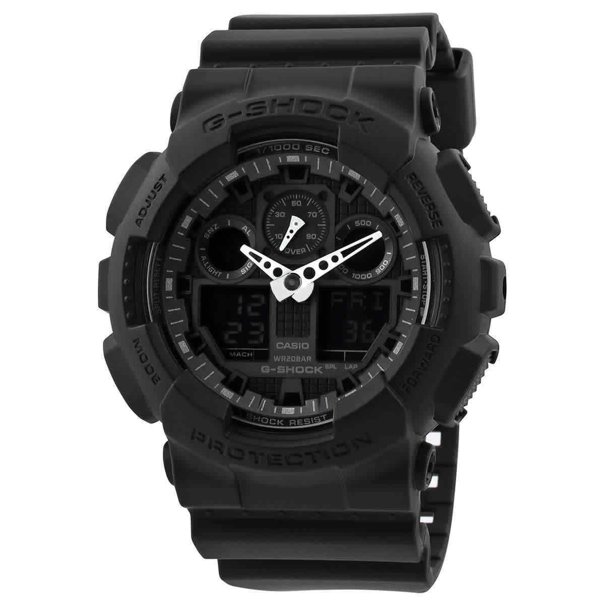 Casio G-shock Perpetual Alarm World Time Chronograph Quartz Analog-digital Black